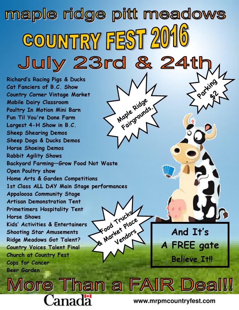 Country Fest Ad 2016